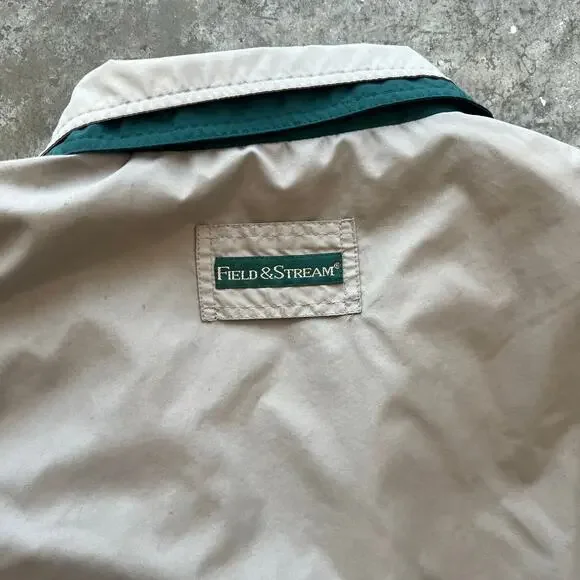 Field & Stream Vintage Two-Tone Colorblock Windbreaker Jacket - Picture 7 of 13